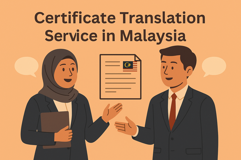 Professional Certificate Translation Services