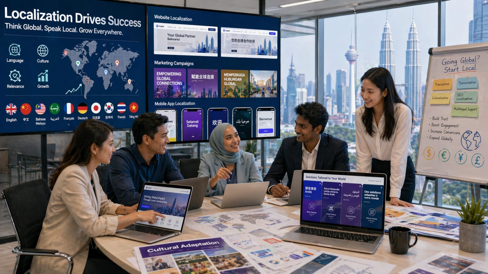 Localization Services Kuala Lumpur for Business